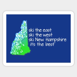 Ski New Hampshire Sticker